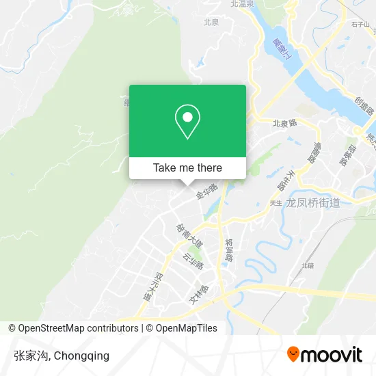 张家沟 map