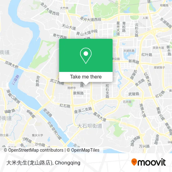 大米先生(龙山路店) map