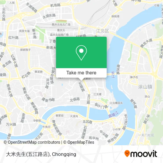 大米先生(五江路店) map