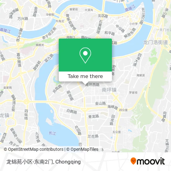 龙锦苑小区-东南2门 map
