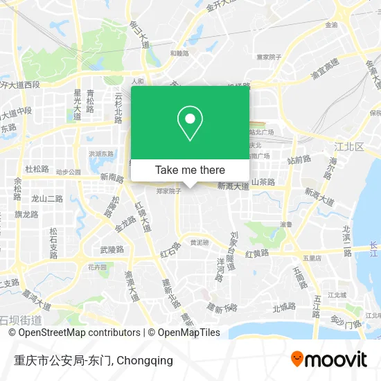 重庆市公安局-东门 map