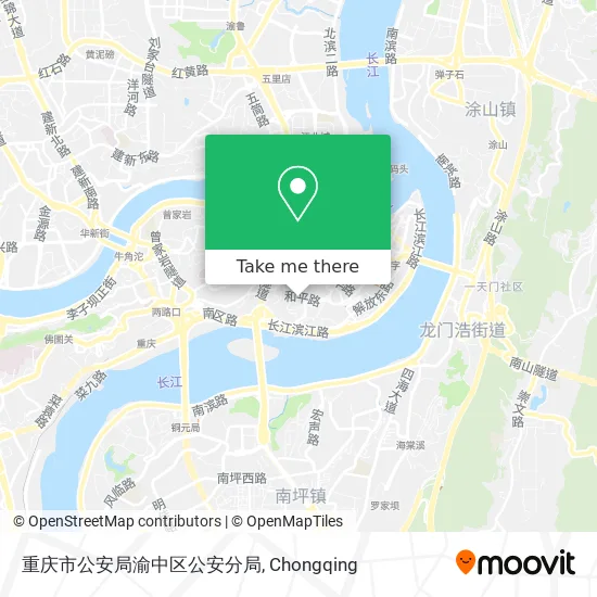 重庆市公安局渝中区公安分局 map