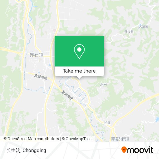 长生沟 map