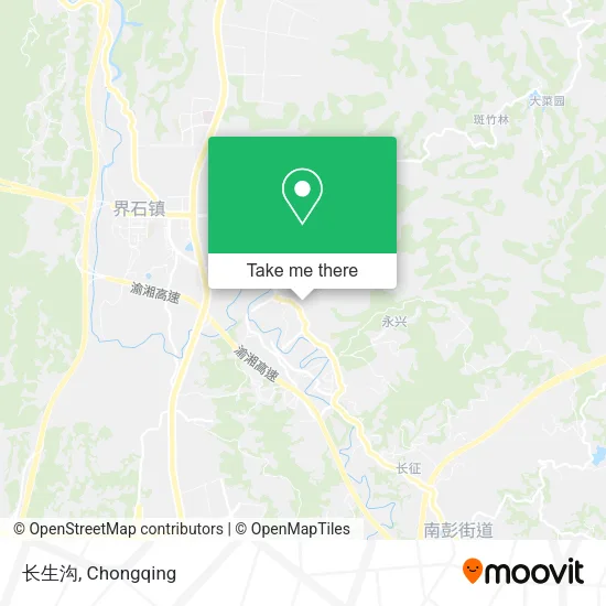 长生沟 map