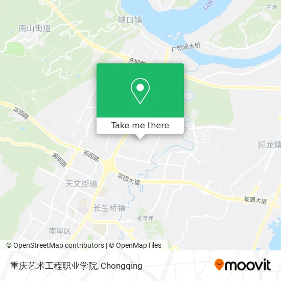 重庆艺术工程职业学院 map