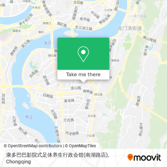 康多巴巴影院式足体养生行政会馆(南湖路店) map