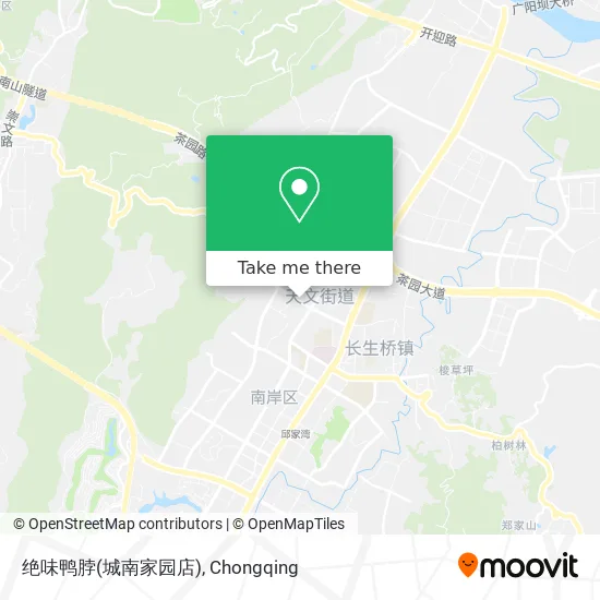 绝味鸭脖(城南家园店) map