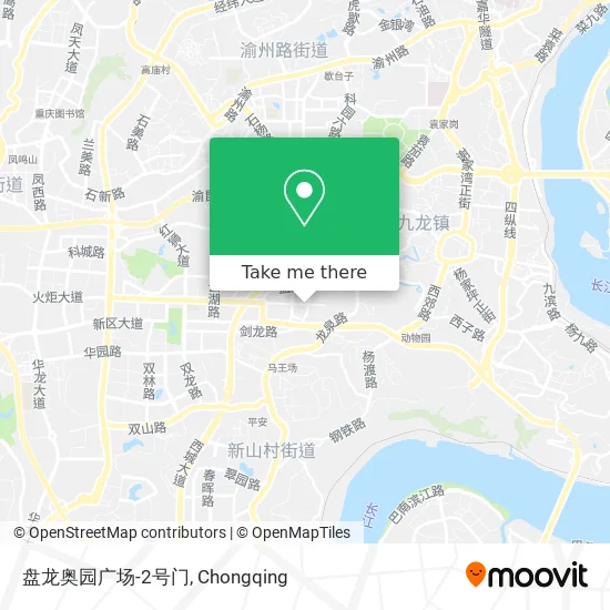 盘龙奥园广场-2号门 map