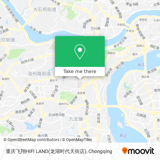 重庆飞翔HIFI LAND(龙湖时代天街店) map