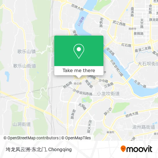 垮龙凤云洲-东北门 map