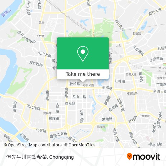但先生川南盐帮菜 map