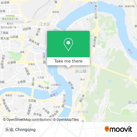 乐渝 map