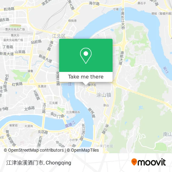 江津渝溪酒门市 map