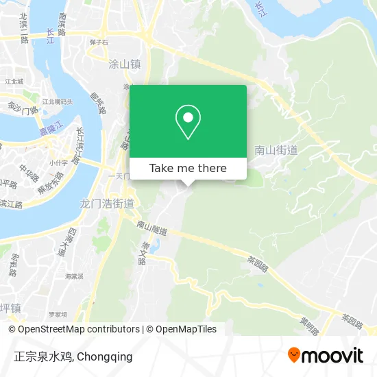 正宗泉水鸡 map
