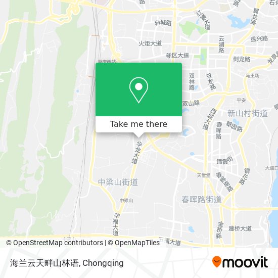 海兰云天畔山林语 map