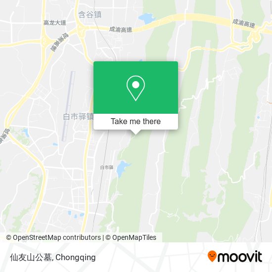 仙友山公墓 map