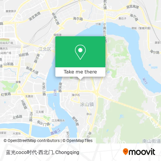 蓝光coco时代-西北门 map