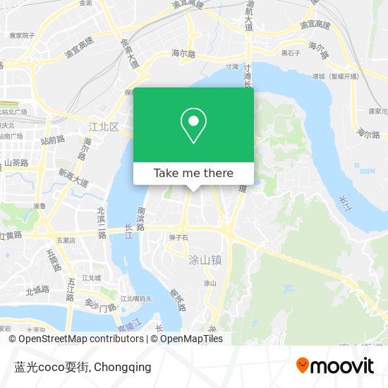 蓝光coco耍街 map