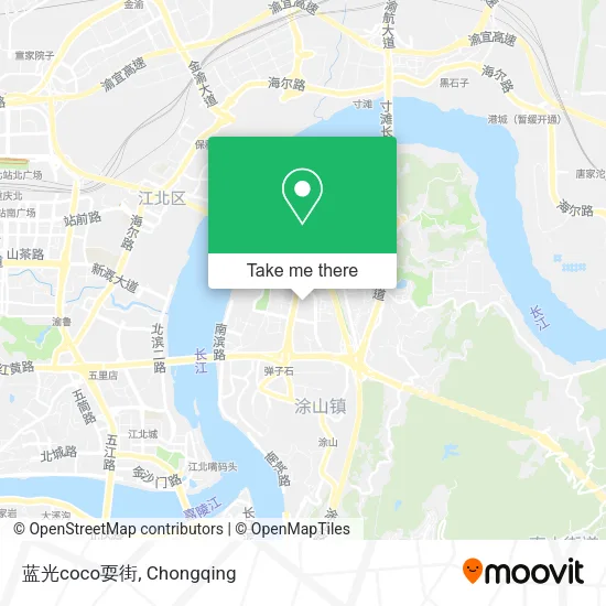 蓝光coco耍街 map
