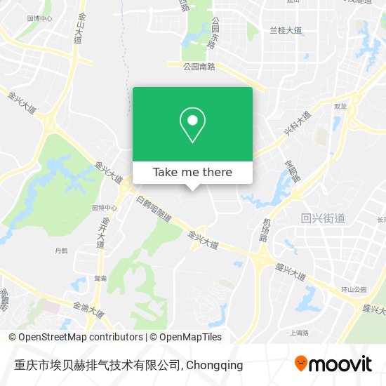 重庆市埃贝赫排气技术有限公司 map