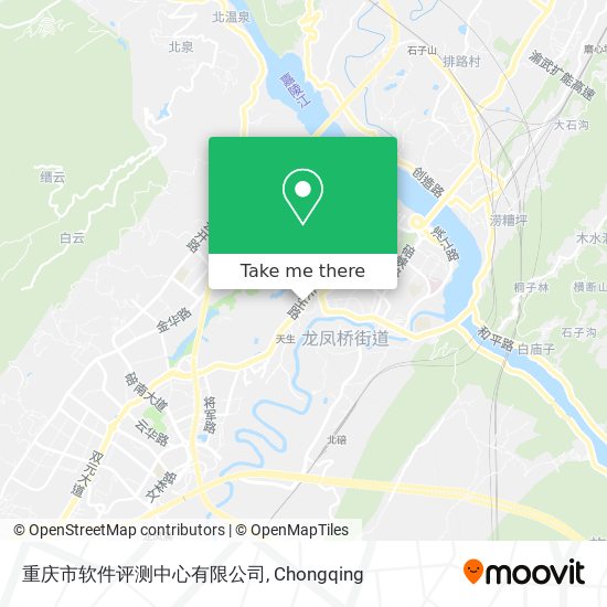 重庆市软件评测中心有限公司 map