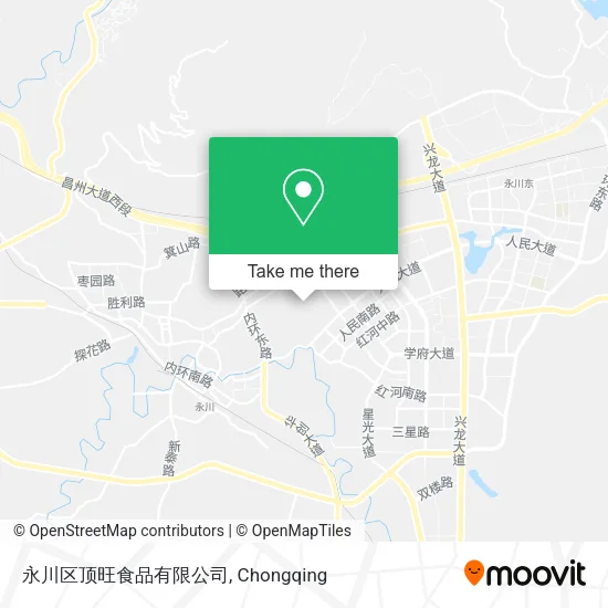 永川区顶旺食品有限公司 map