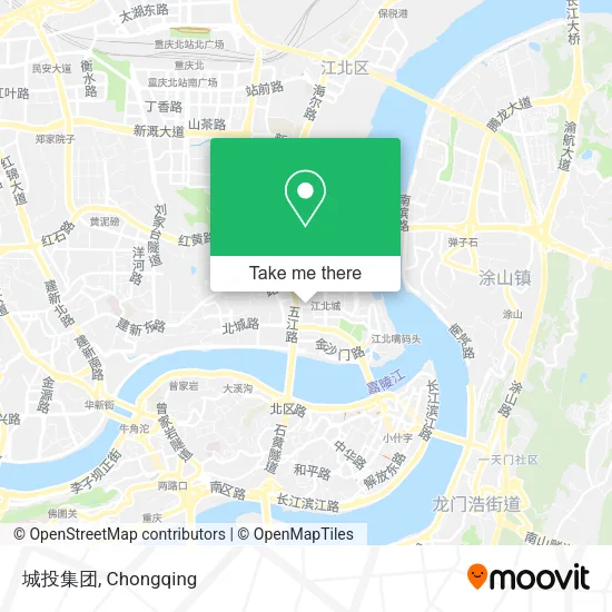 城投集团 map