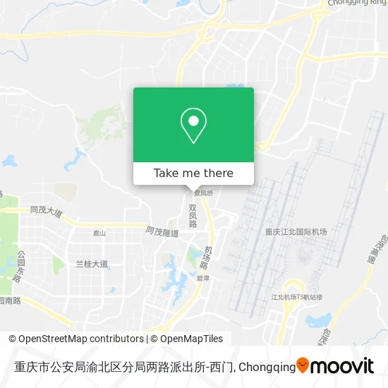 重庆市公安局渝北区分局两路派出所-西门 map