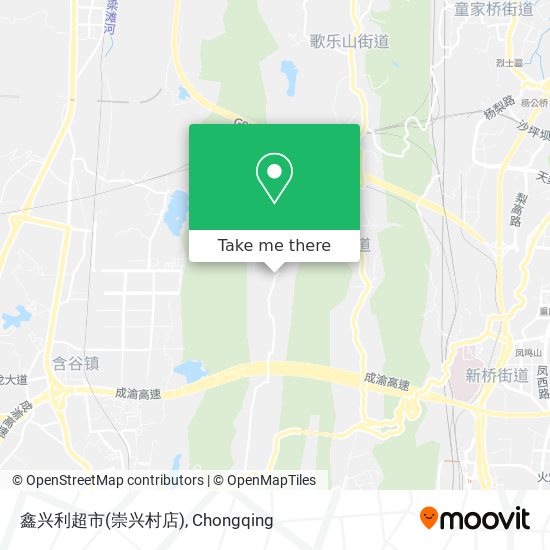 鑫兴利超市(崇兴村店) map