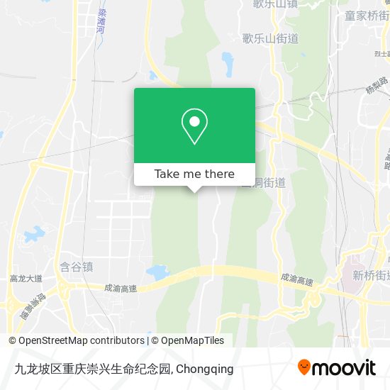 九龙坡区重庆崇兴生命纪念园 map