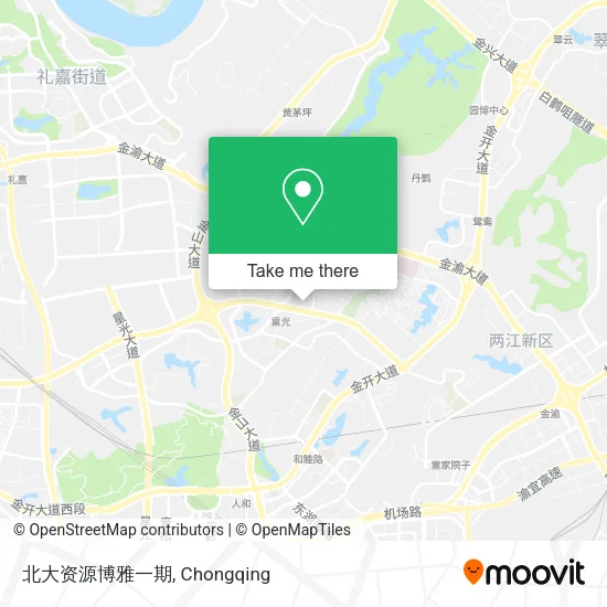 北大资源博雅一期 map