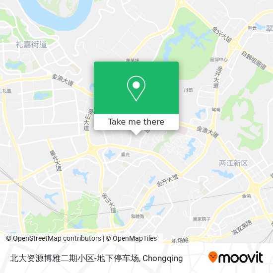 北大资源博雅二期小区-地下停车场 map