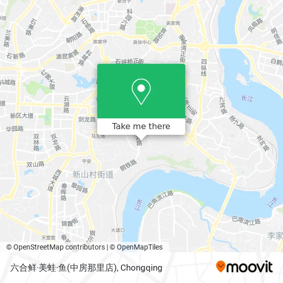 六合鲜·美蛙·鱼(中房那里店) map