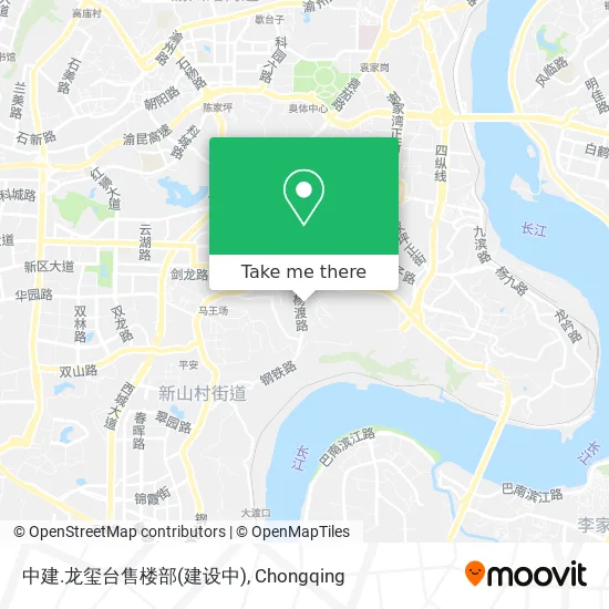 中建.龙玺台售楼部(建设中) map