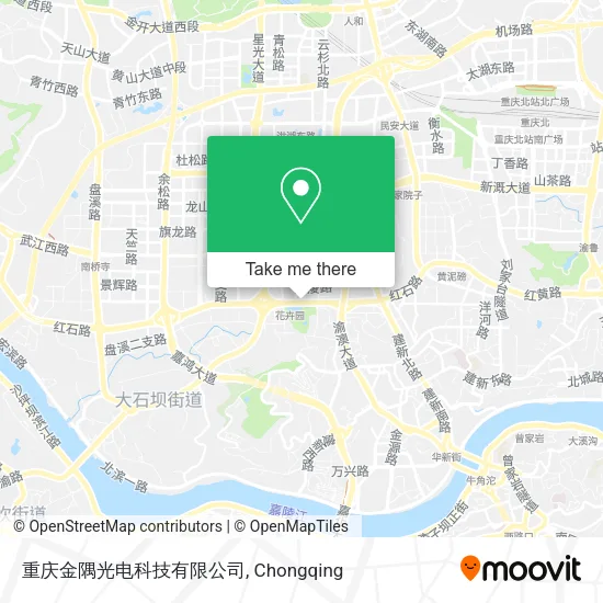 重庆金隅光电科技有限公司 map