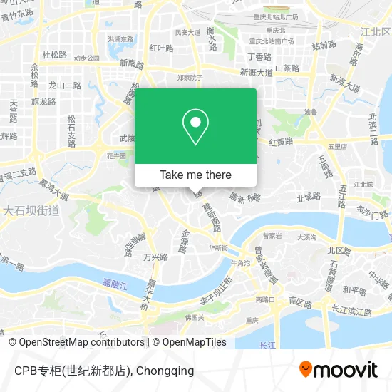 CPB专柜(世纪新都店) map