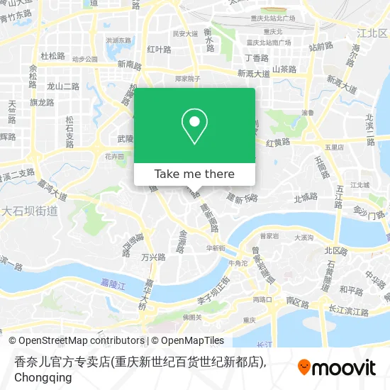 香奈儿官方专卖店(重庆新世纪百货世纪新都店) map