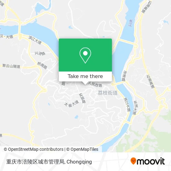 重庆市涪陵区城市管理局 map