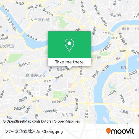 大坪·嘉华鑫城汽车 map