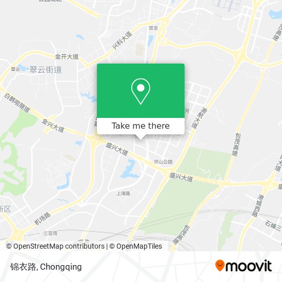 锦衣路 map