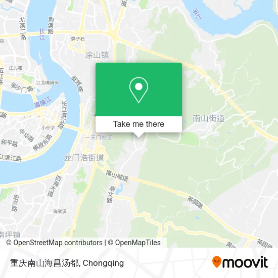 重庆南山海昌汤都 map