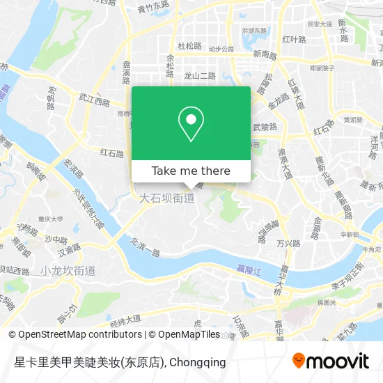 星卡里美甲美睫美妆(东原店) map