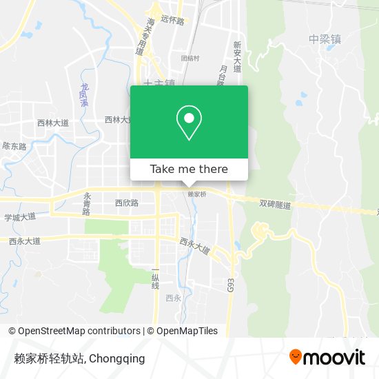 赖家桥轻轨站 map