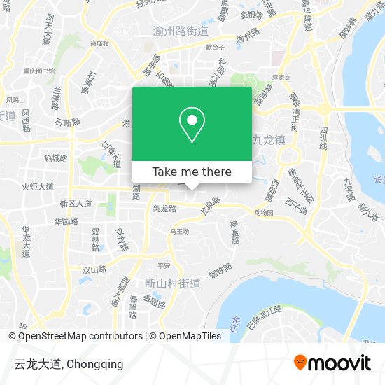 云龙大道 map