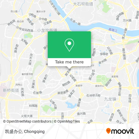 凯盛办公 map