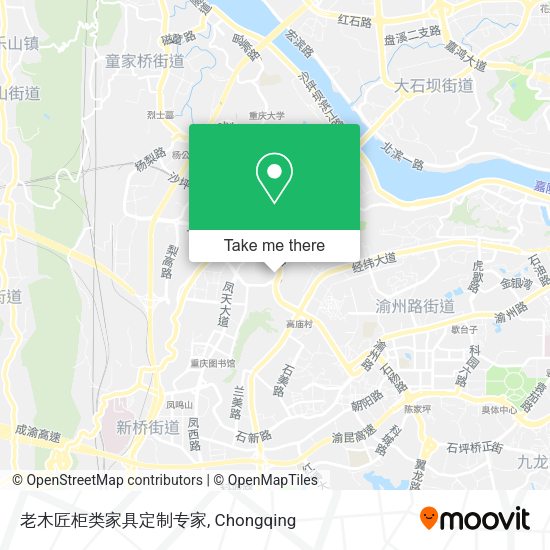 老木匠柜类家具定制专家 map