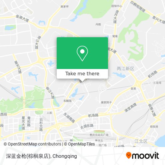 深蓝金枪(棕榈泉店) map