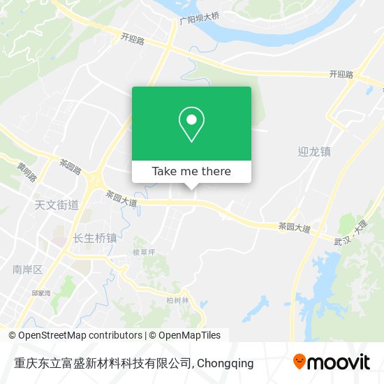 重庆东立富盛新材料科技有限公司 map
