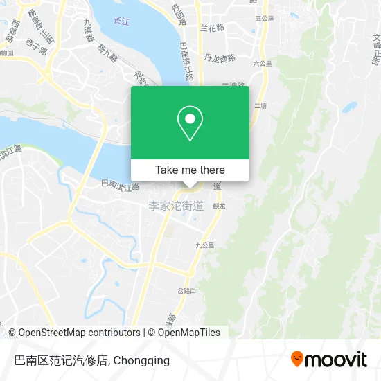 巴南区范记汽修店 map
