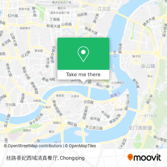 丝路香妃西域清真餐厅 map